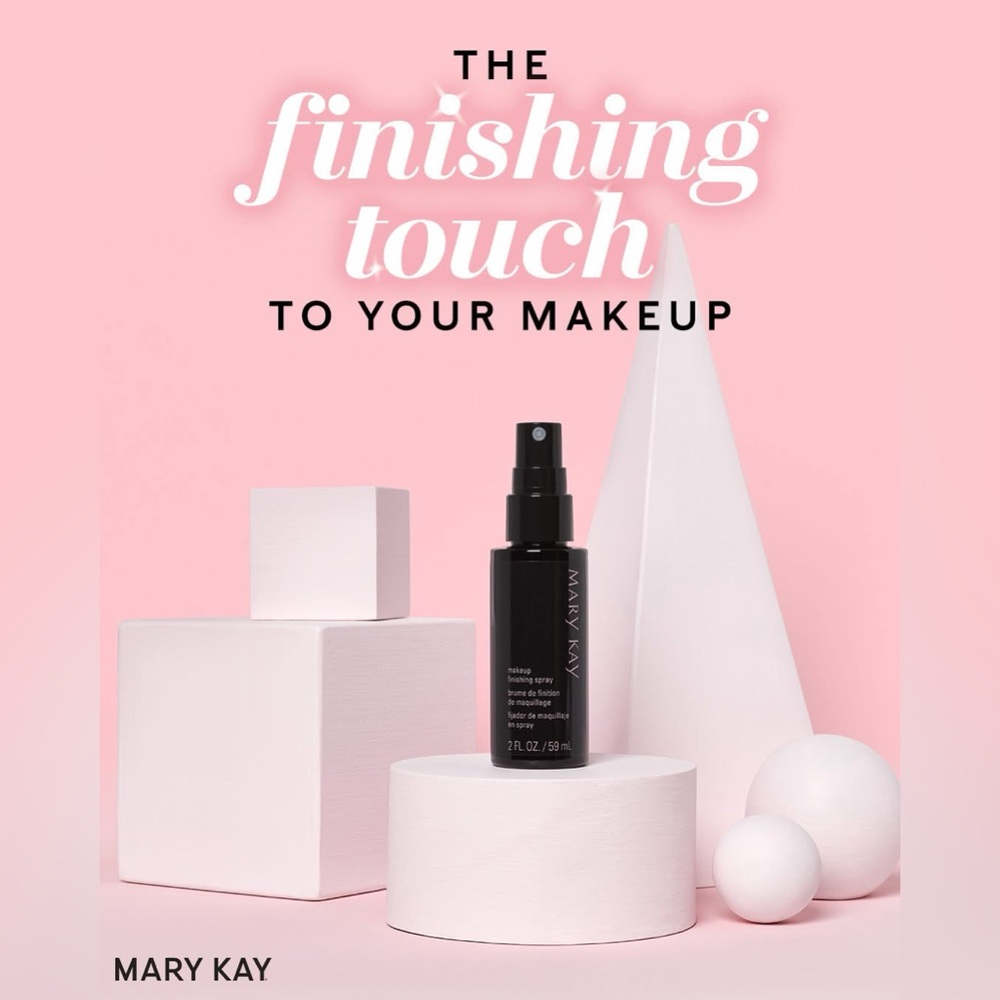 NWT Mary Kay Makeup Setting Finishing Spray Skindinävia Professional Refreshing